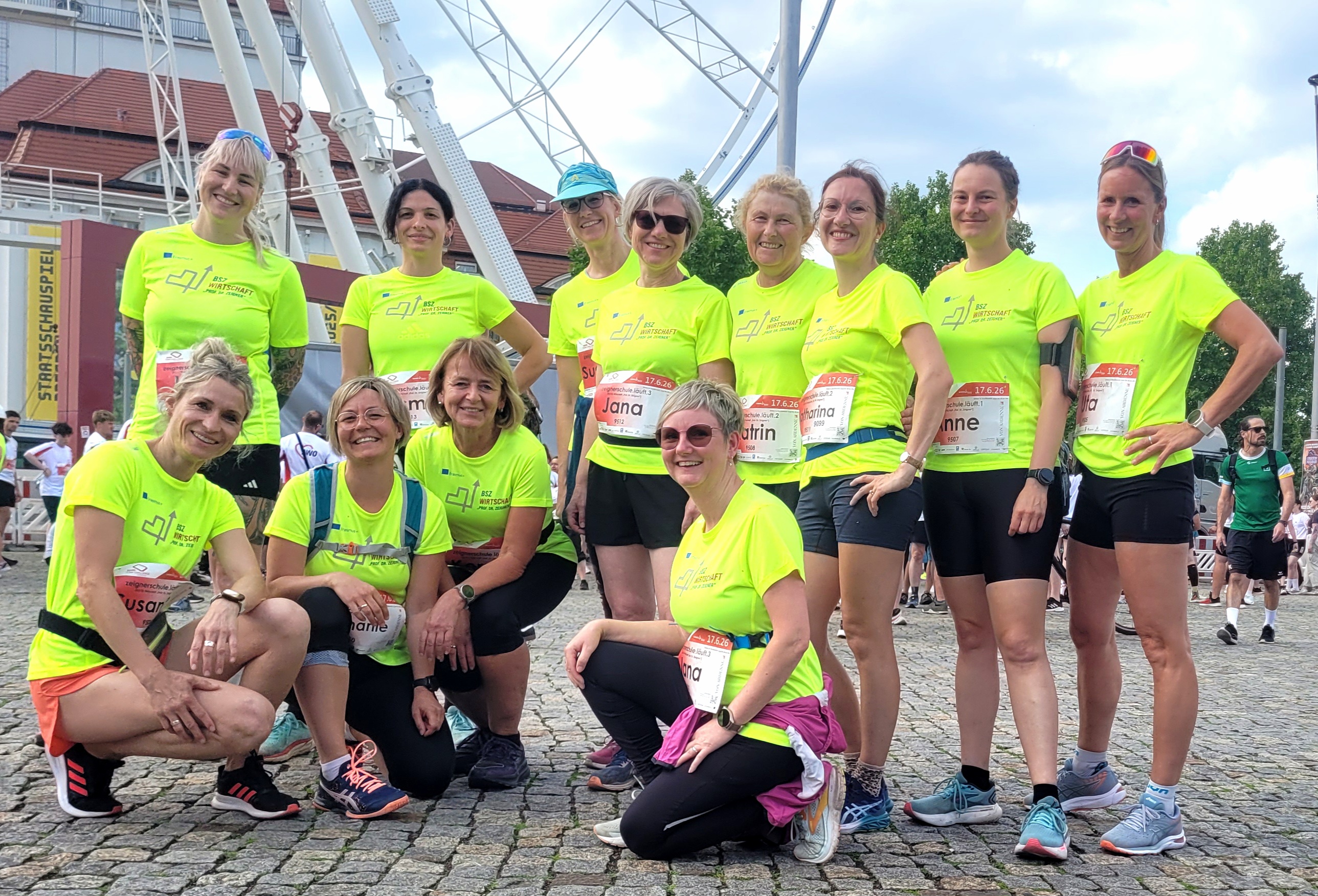 Lehrerinnen-Team erfolgreich bei der REWE Team Challenge